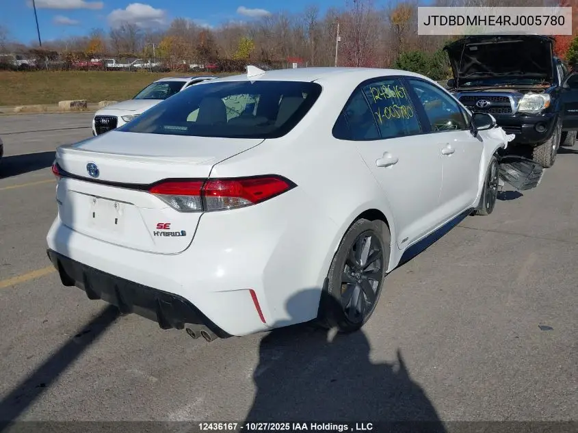 JTDBDMHE4RJ005780 2024 Toyota Corolla Hybrid Se