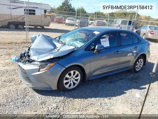 5YFB4MDE3RP158412 2024 Toyota Corolla Le