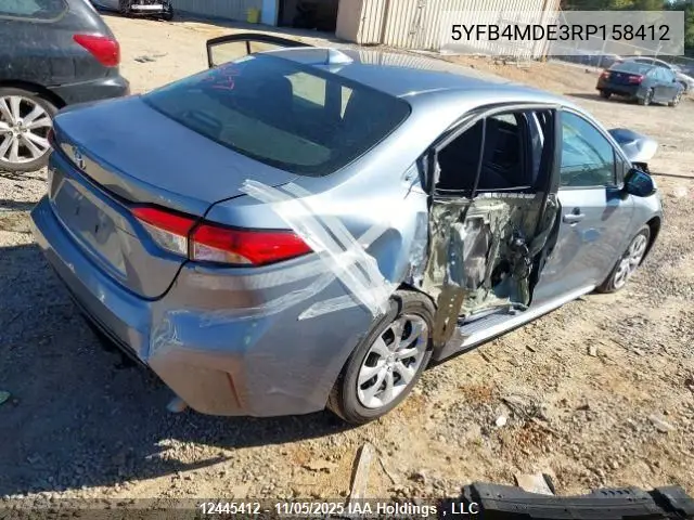 5YFB4MDE3RP158412 2024 Toyota Corolla Le
