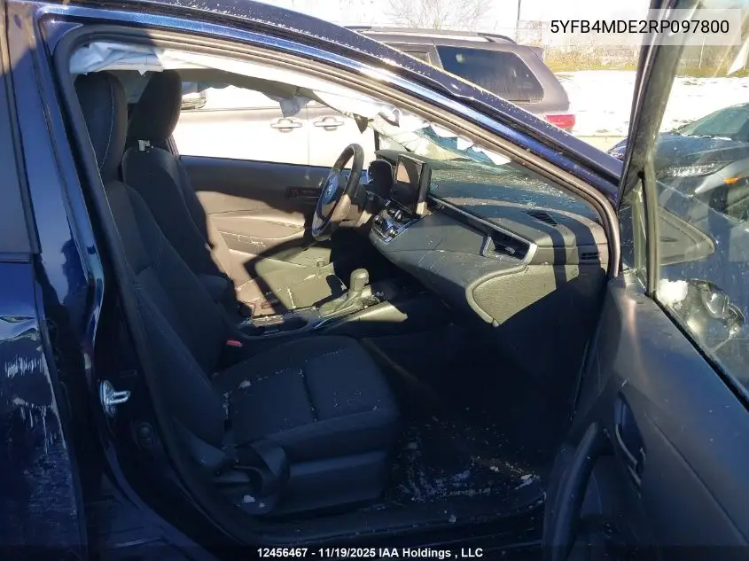 5YFB4MDE2RP097800 2024 Toyota Corolla Le