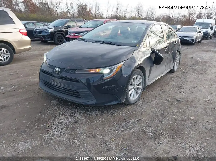 5YFB4MDE9RP117847 2024 Toyota Corolla Le