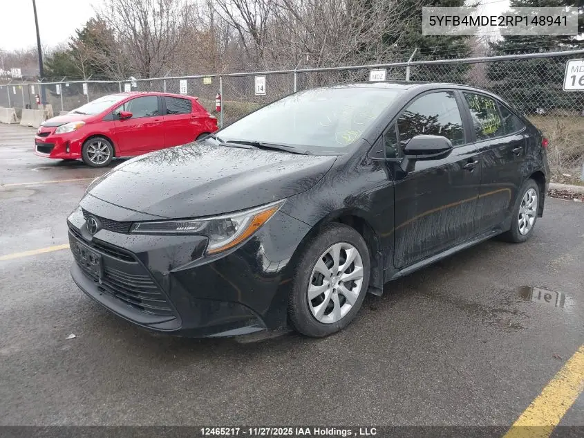 5YFB4MDE2RP148941 2024 Toyota Corolla Le