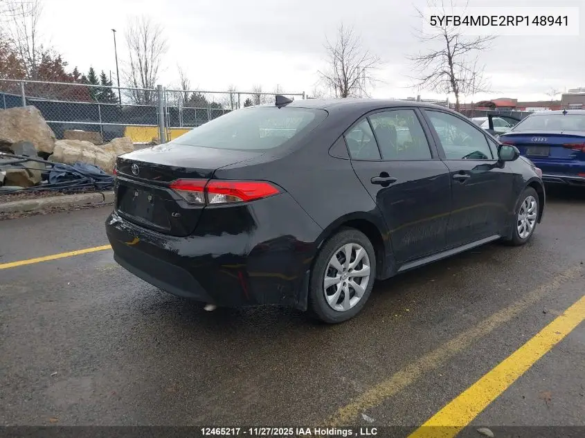5YFB4MDE2RP148941 2024 Toyota Corolla Le
