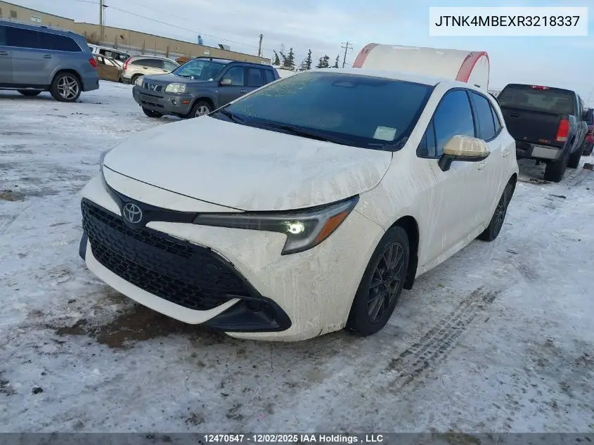 JTNK4MBEXR3218337 2024 Toyota Corolla
