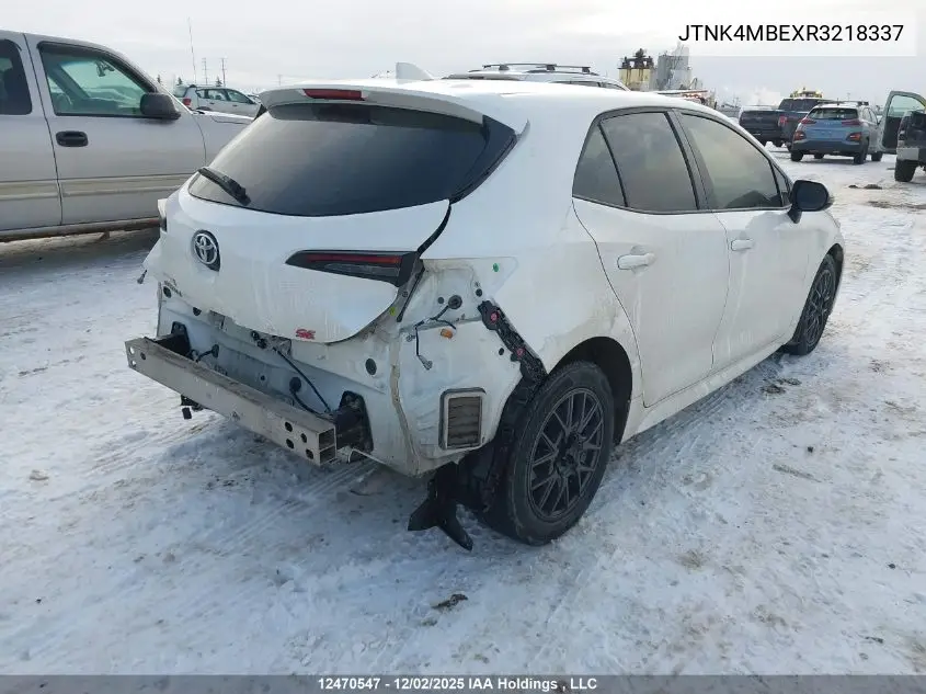 JTNK4MBEXR3218337 2024 Toyota Corolla