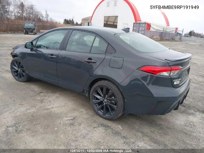 5YFB4MBE9RP191949 2024 Toyota Corolla Se