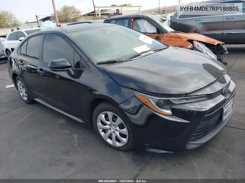 5YFB4MDE7RP188805 2024 Toyota Corolla Le