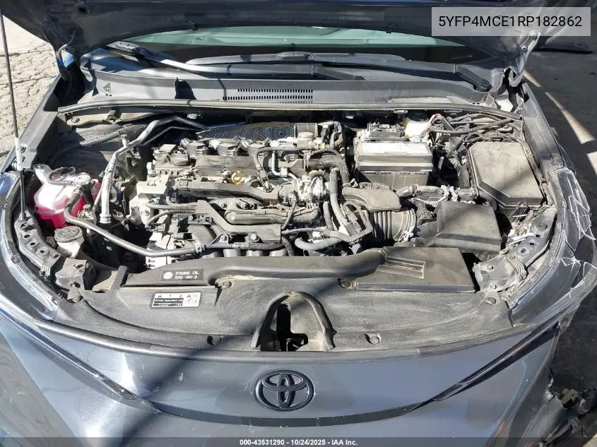 5YFP4MCE1RP182862 2024 Toyota Corolla Se