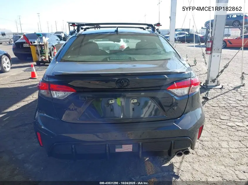5YFP4MCE1RP182862 2024 Toyota Corolla Se