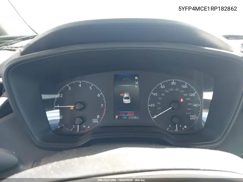 5YFP4MCE1RP182862 2024 Toyota Corolla Se