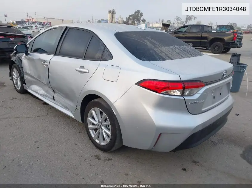 JTDBCMFE1R3034048 2024 Toyota Corolla Hybrid Le