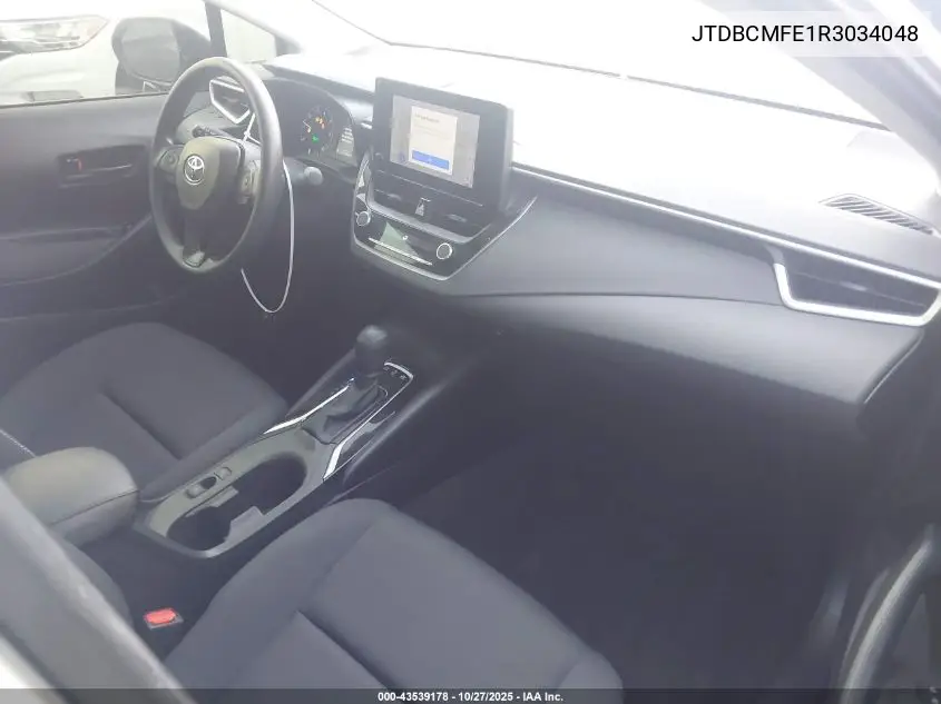 JTDBCMFE1R3034048 2024 Toyota Corolla Hybrid Le