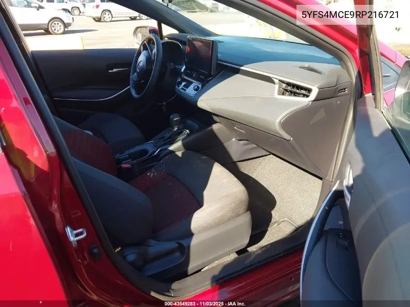 5YFS4MCE9RP216721 2024 Toyota Corolla Se