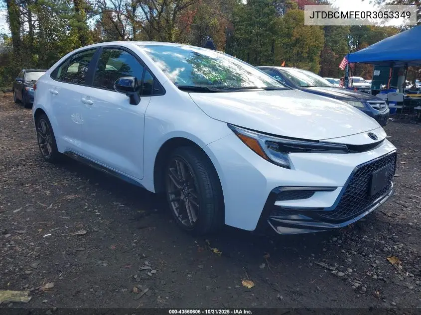 JTDBCMFE0R3053349 2024 Toyota Corolla Hybrid Nightshade Edition