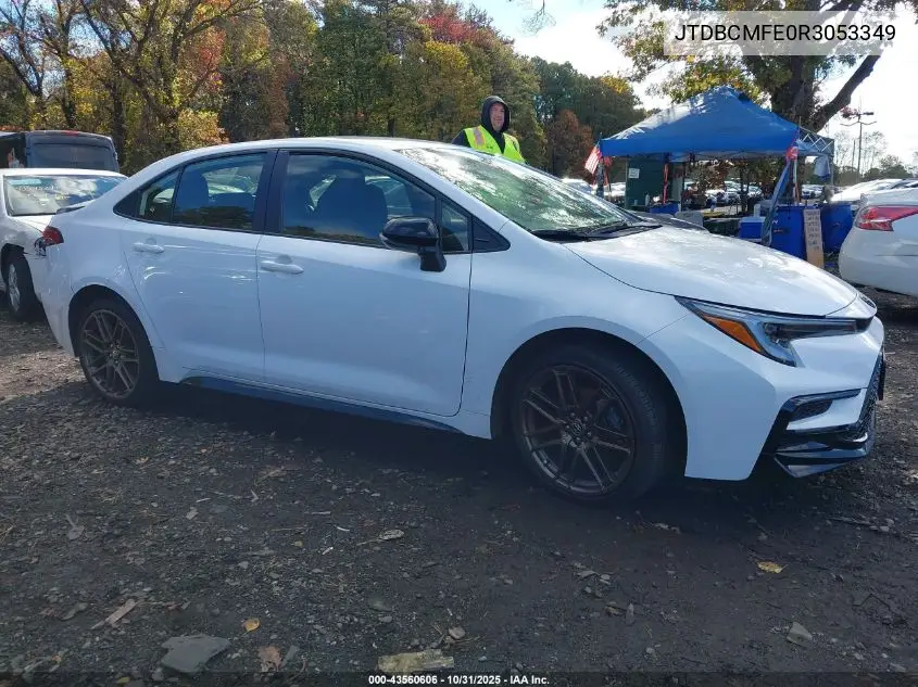 JTDBCMFE0R3053349 2024 Toyota Corolla Hybrid Nightshade Edition