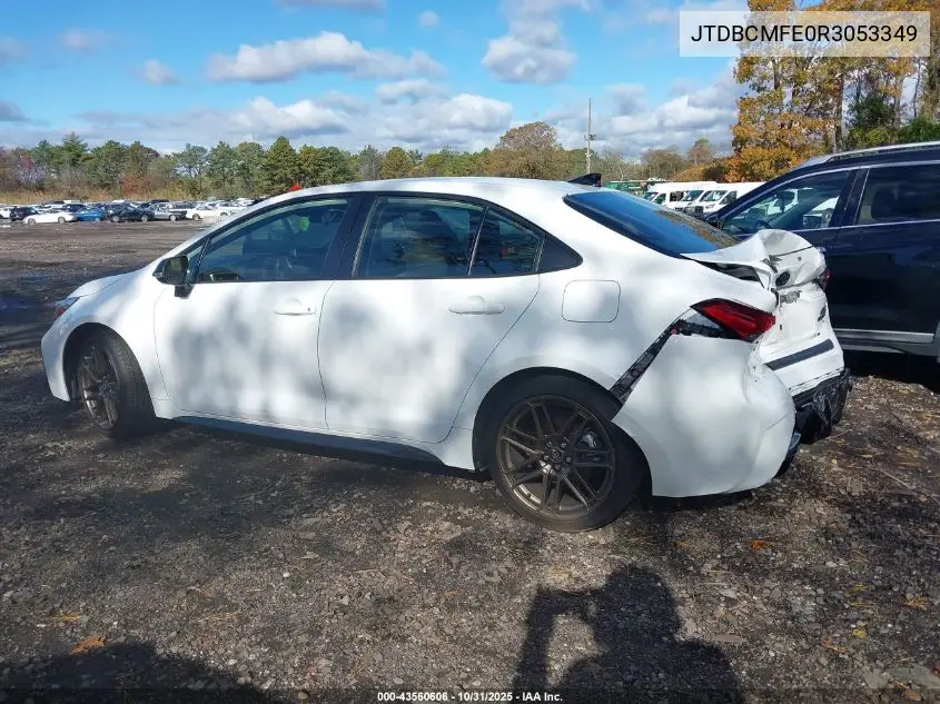 JTDBCMFE0R3053349 2024 Toyota Corolla Hybrid Nightshade Edition
