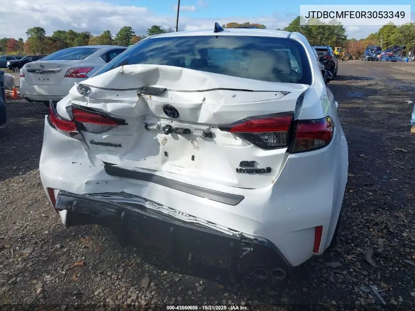 JTDBCMFE0R3053349 2024 Toyota Corolla Hybrid Nightshade Edition