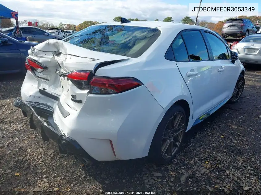JTDBCMFE0R3053349 2024 Toyota Corolla Hybrid Nightshade Edition