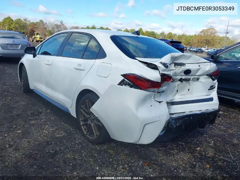 JTDBCMFE0R3053349 2024 Toyota Corolla Hybrid Nightshade Edition