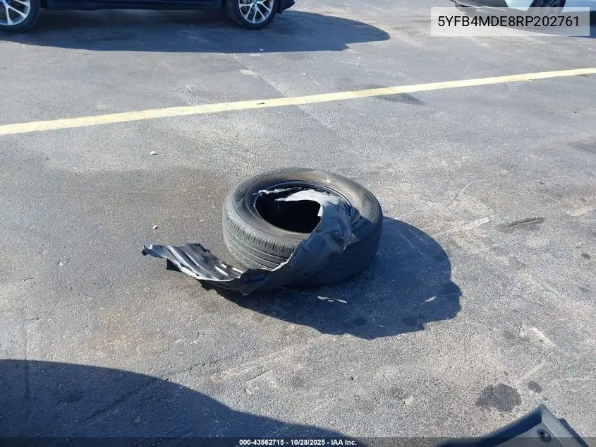 5YFB4MDE8RP202761 2024 Toyota Corolla Le