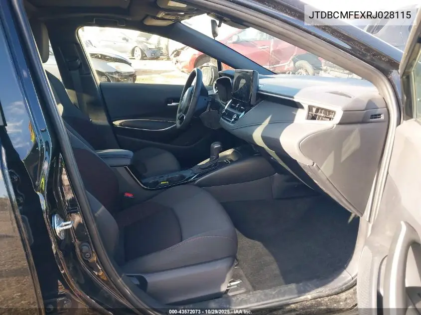 JTDBCMFEXRJ028115 2024 Toyota Corolla Hybrid Se