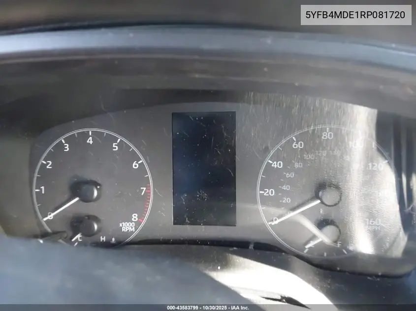 5YFB4MDE1RP081720 2024 Toyota Corolla Le