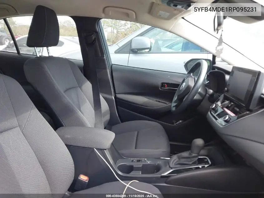 5YFB4MDE1RP095231 2024 Toyota Corolla Le