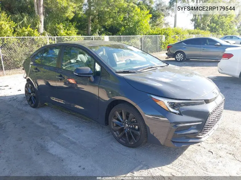 5YFS4MCE2RP179544 2024 Toyota Corolla Se