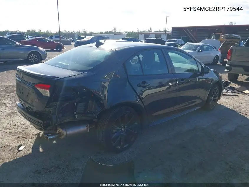 5YFS4MCE2RP179544 2024 Toyota Corolla Se