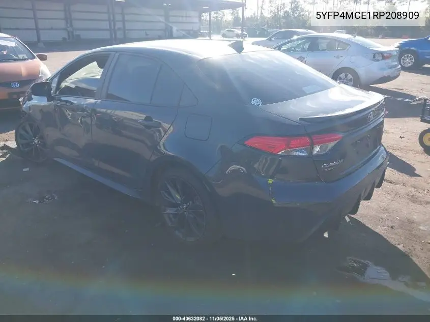 5YFP4MCE1RP208909 2024 Toyota Corolla Se