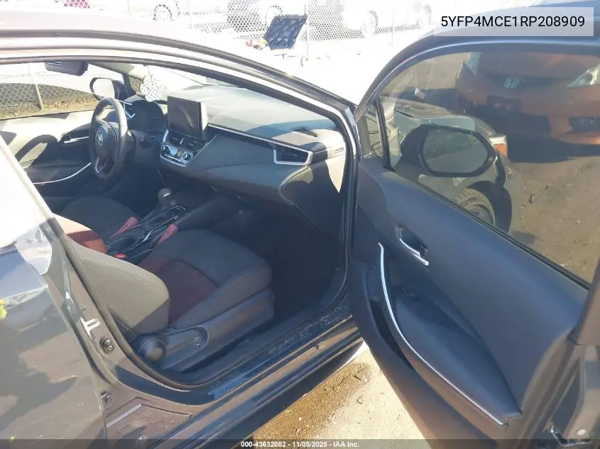 5YFP4MCE1RP208909 2024 Toyota Corolla Se