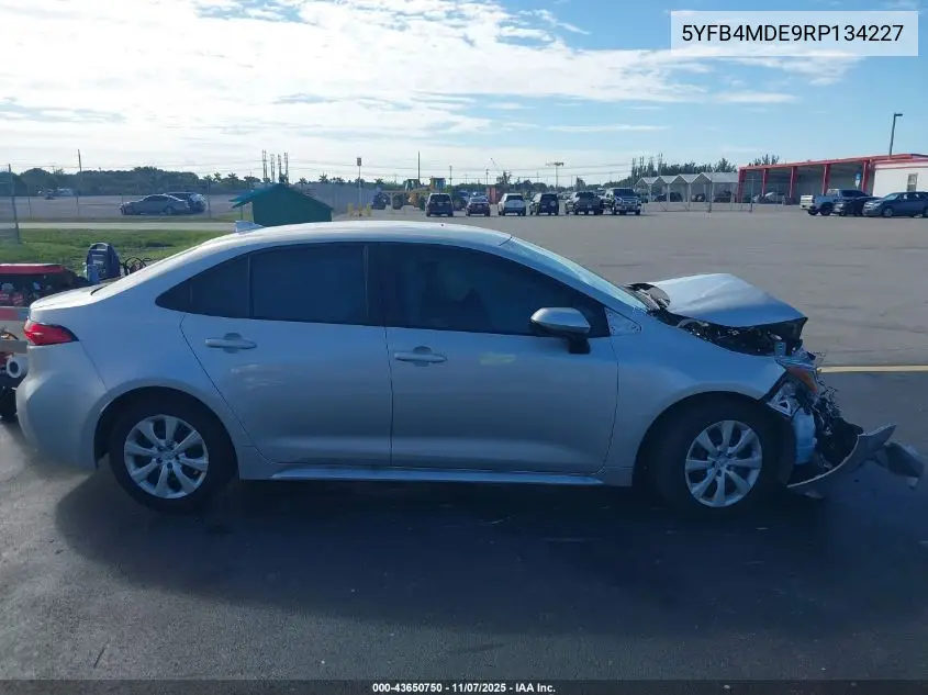 5YFB4MDE9RP134227 2024 Toyota Corolla Le