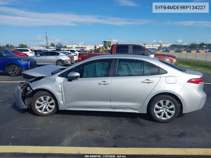 5YFB4MDE9RP134227 2024 Toyota Corolla Le
