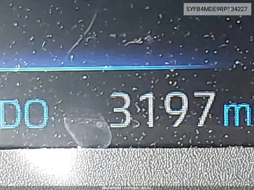 5YFB4MDE9RP134227 2024 Toyota Corolla Le