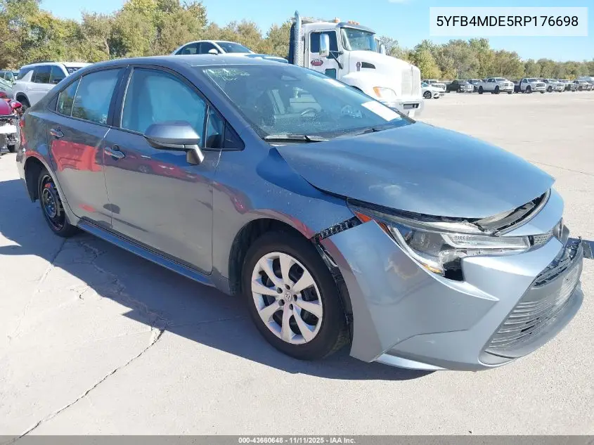 5YFB4MDE5RP176698 2024 Toyota Corolla Le