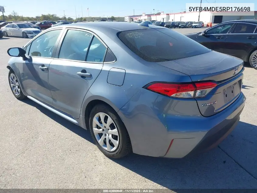 5YFB4MDE5RP176698 2024 Toyota Corolla Le