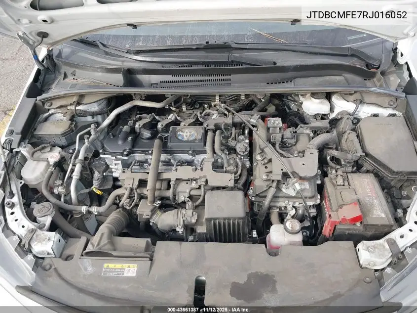 JTDBCMFE7RJ016052 2024 Toyota Corolla Hybrid Le