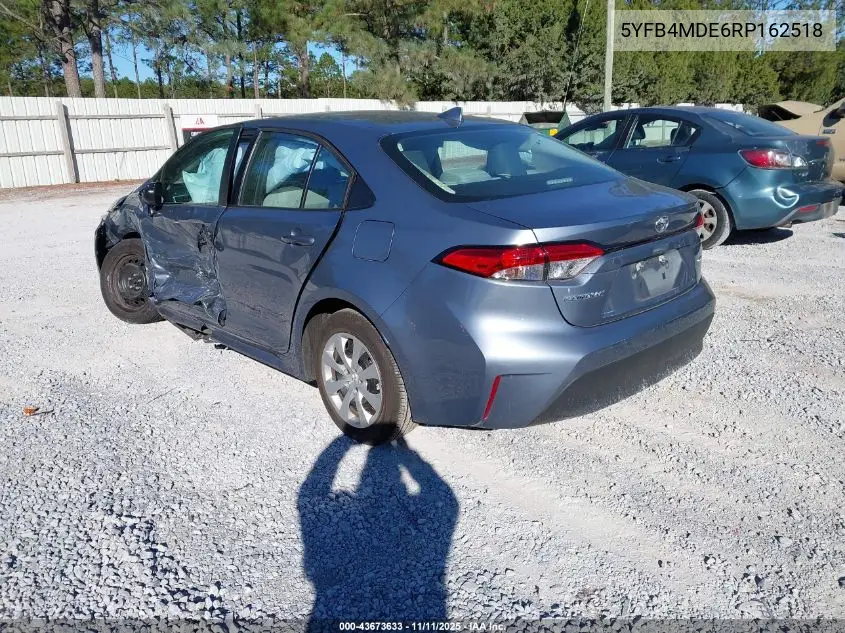 5YFB4MDE6RP162518 2024 Toyota Corolla Le