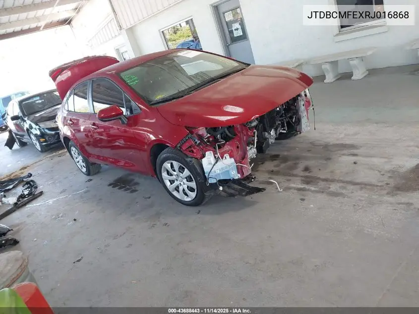 JTDBCMFEXRJ016868 2024 Toyota Corolla Hybrid Le