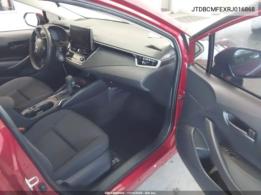 JTDBCMFEXRJ016868 2024 Toyota Corolla Hybrid Le