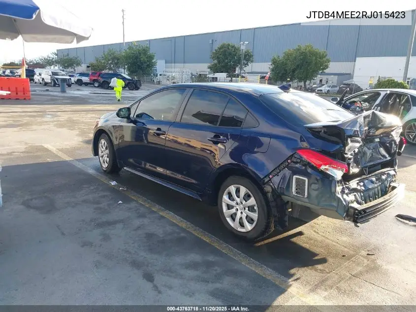 JTDB4MEE2RJ015423 2024 Toyota Corolla Le