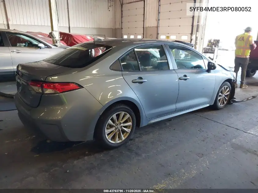5YFB4MDE3RP080052 2024 Toyota Corolla Le
