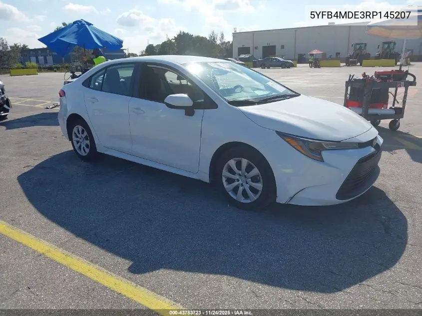 5YFB4MDE3RP145207 2024 Toyota Corolla Le