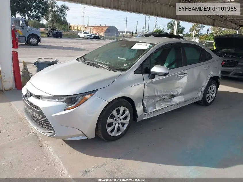 5YFB4MDE9RP101955 2024 Toyota Corolla Le