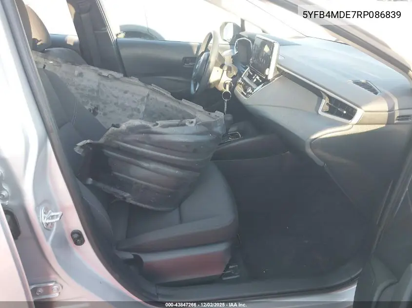 5YFB4MDE7RP086839 2024 Toyota Corolla Le