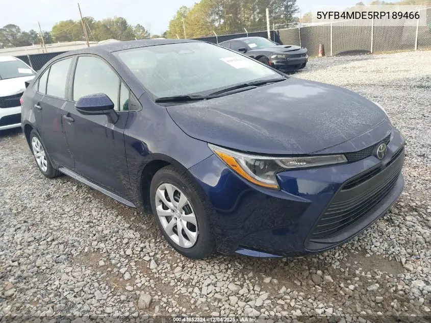 5YFB4MDE5RP189466 2024 Toyota Corolla Le