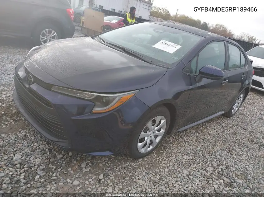 5YFB4MDE5RP189466 2024 Toyota Corolla Le