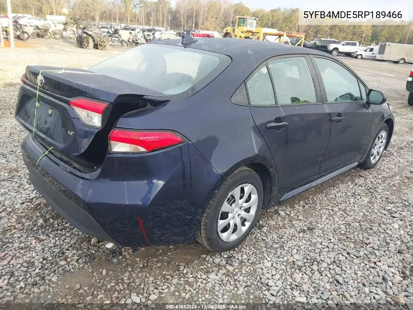 5YFB4MDE5RP189466 2024 Toyota Corolla Le
