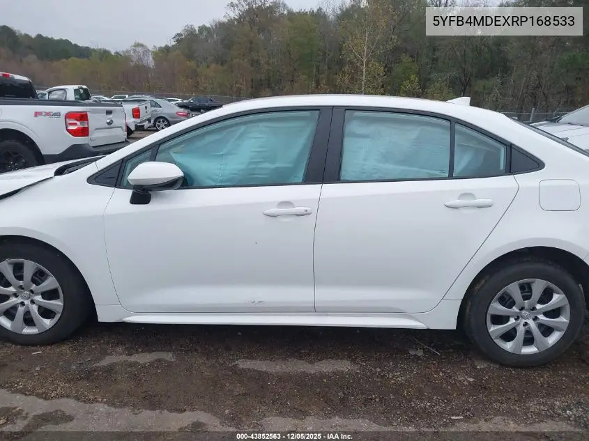 5YFB4MDEXRP168533 2024 Toyota Corolla Le
