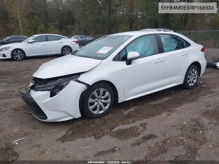 5YFB4MDEXRP168533 2024 Toyota Corolla Le